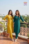 Ossm Style 1210 Premium Cotton Wholesale Kurti With Bottom In India